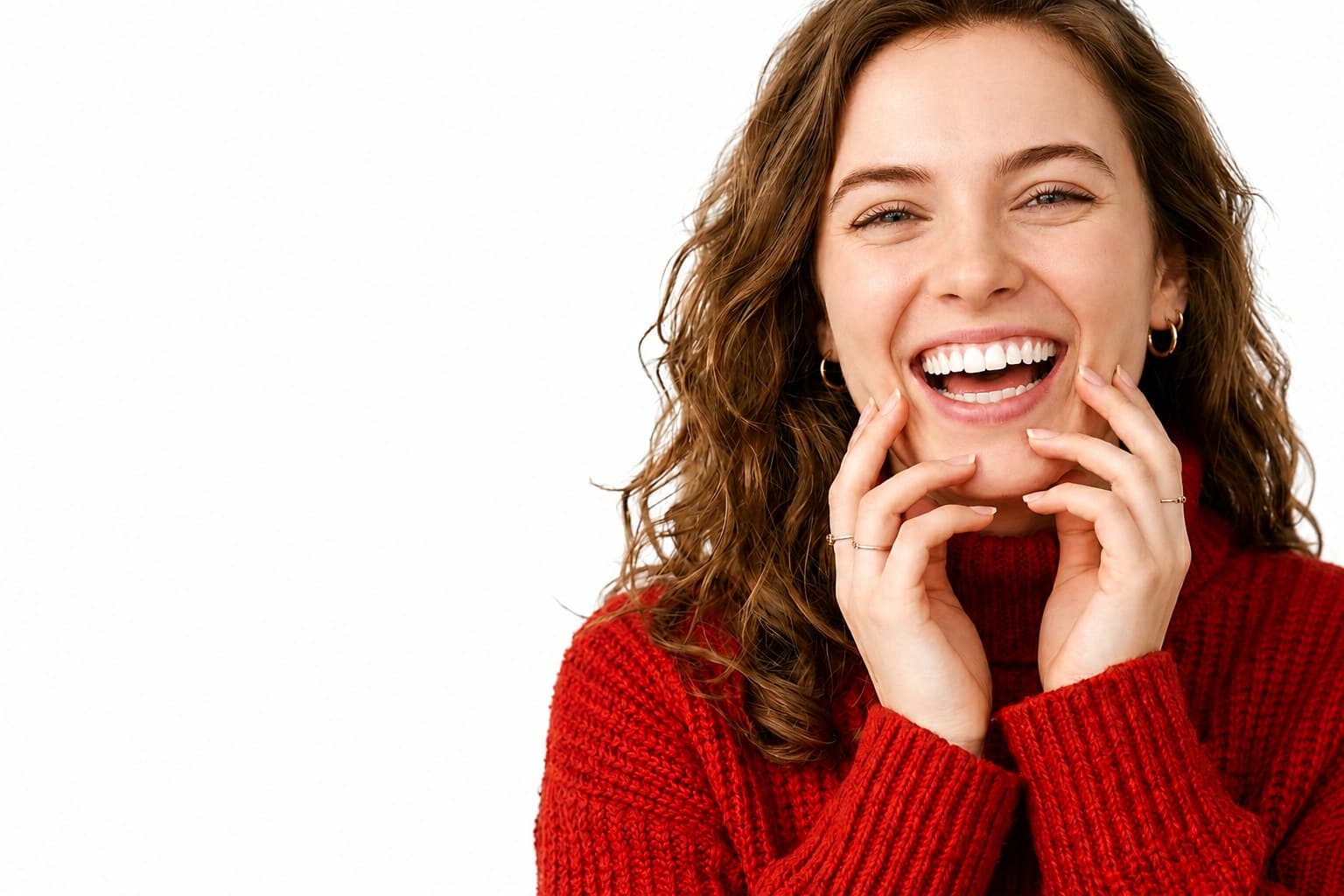 A relaxed, healthy smile
