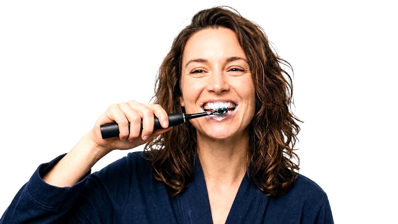 A focused clear-aligner course for the front teeth in Harlow